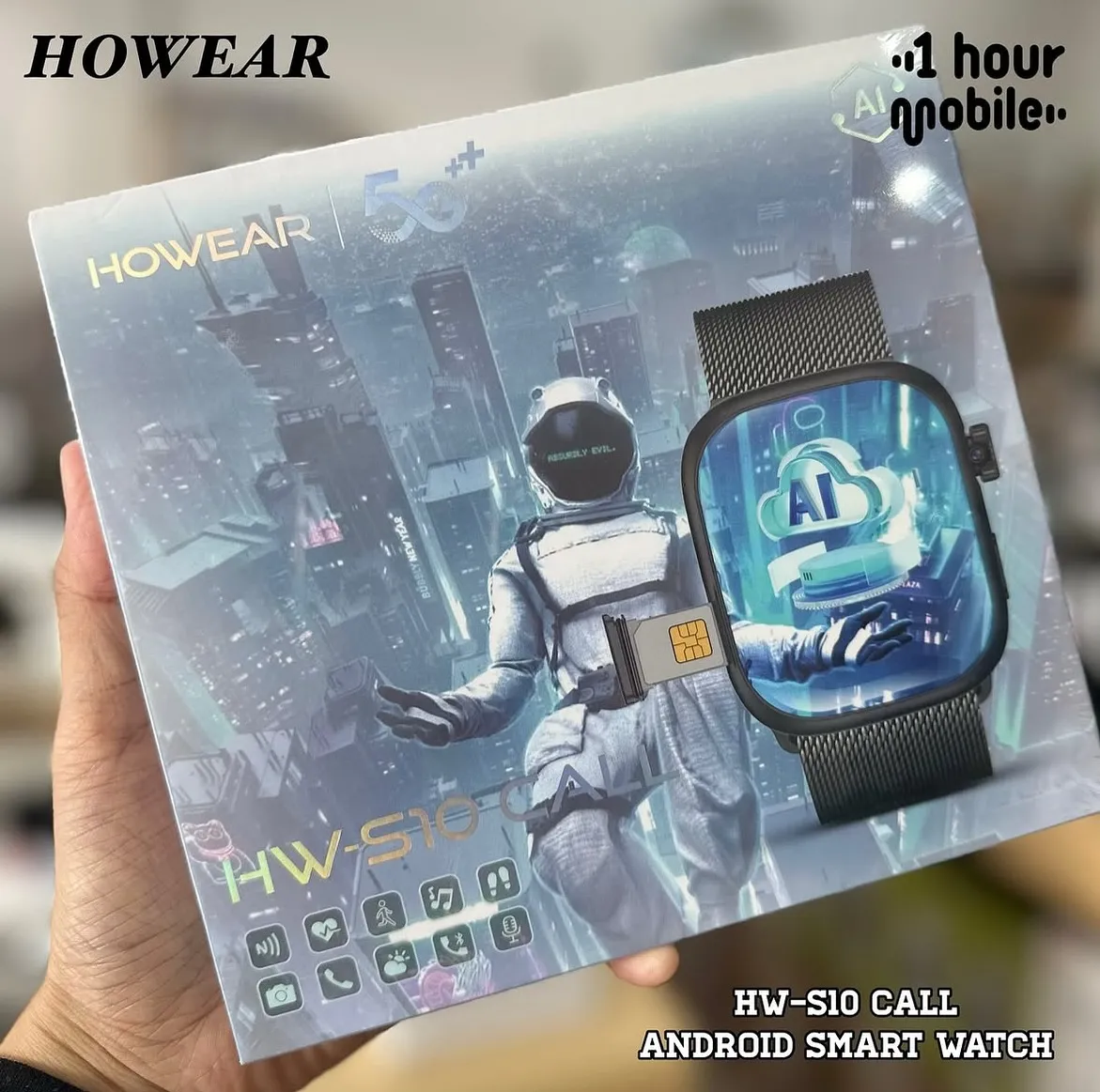 Howear HW S10 Call 5g Android Watch 1