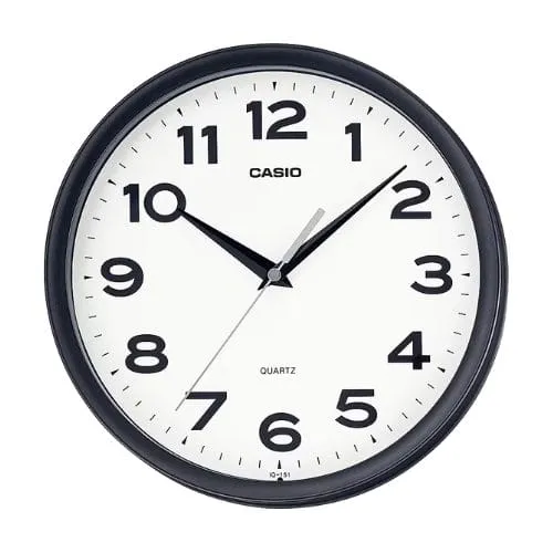 Casio IQ-151-1DF Classic Analog Wall Clock