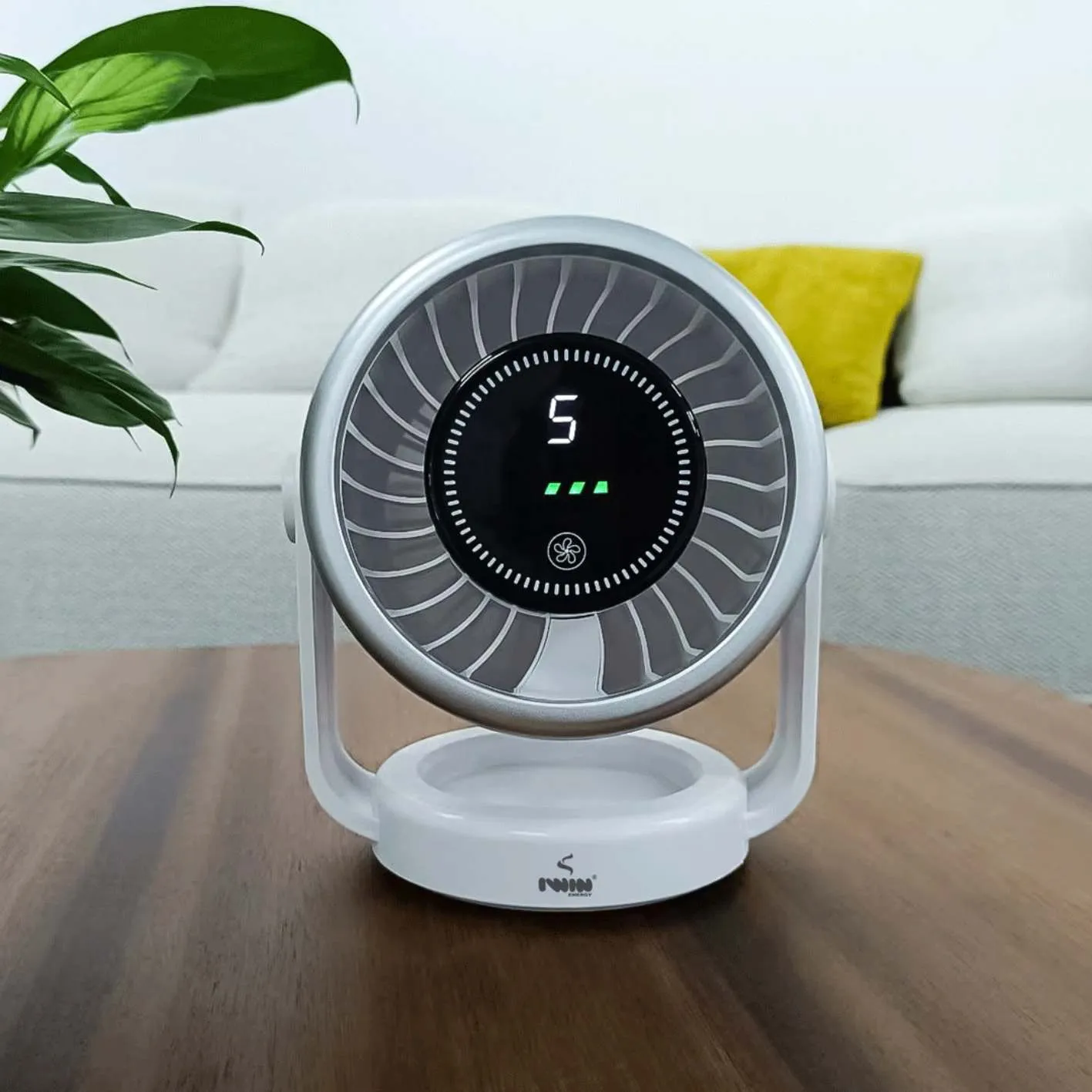 IWIN Energy Rechargeable Desk Fan IW8038