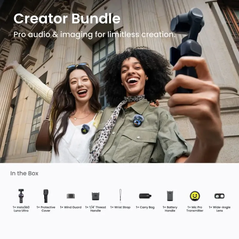 Insta360 Luna Ultra Dual Lens 8K Action Camera 2