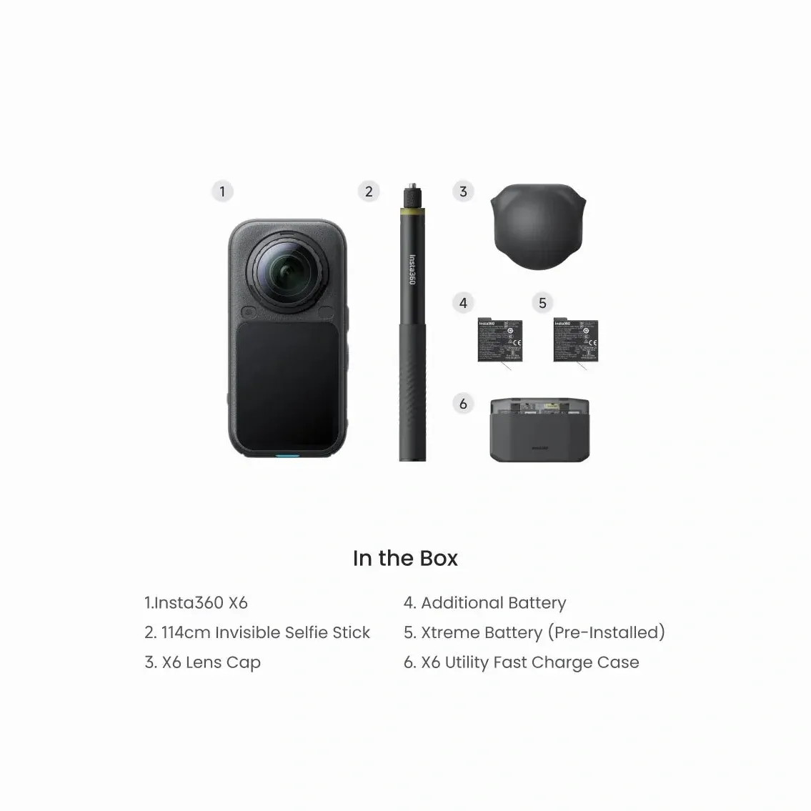 Insta360 X6 Essentials Bundle 3