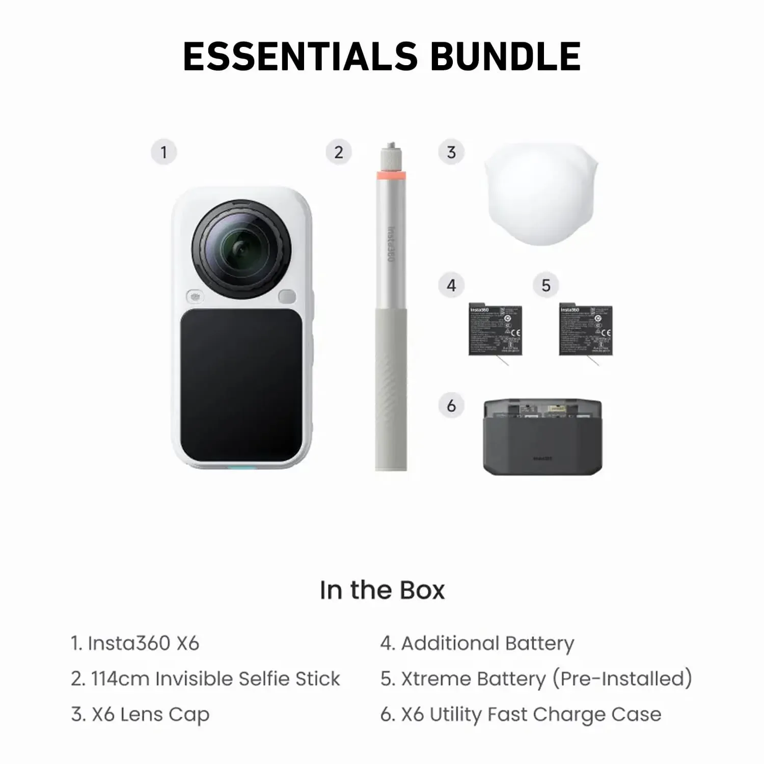 Insta360 X6 Essentials Bundle 6
