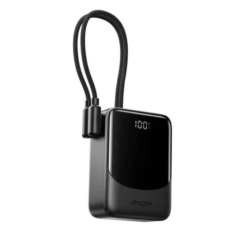 JOYROOM JR-PC1 22.5W 10000mAh Mini Power Bank with Cables - selected variant
