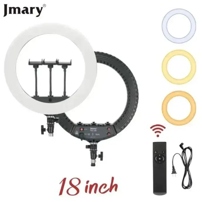 Jmary FM 18R 18 Inch Selfie Ring Light 2
