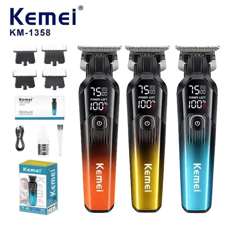 Kemei KM 1358 Hair & Beard Trimmer 1