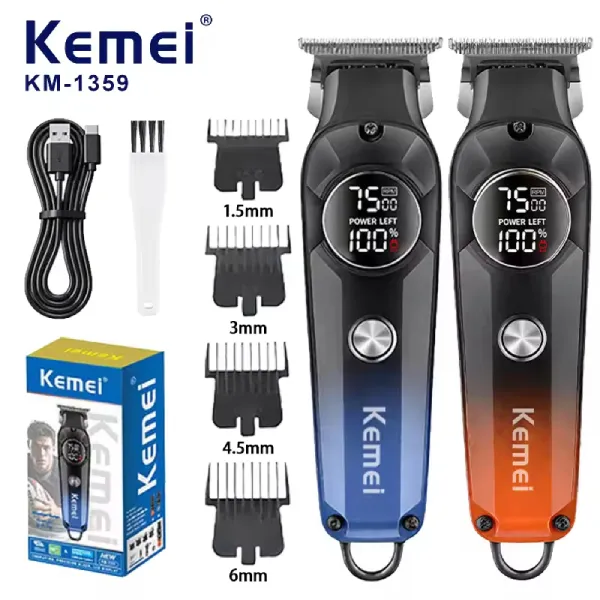 Kemei KM 1359 Professional Hair & Beard Trimmer 1