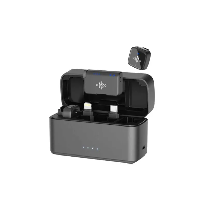 Luucco AirMic Dual Mic Combo Wireless Lavalier Microphone  1