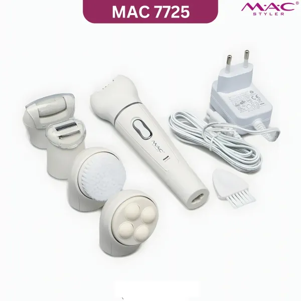 MAC MC 7725 5 In 1 Facial Styler & Epilator Set 1