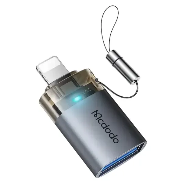 Mcdodo OT 739 Port Luma USB A to Lightning Transfer Adapter
