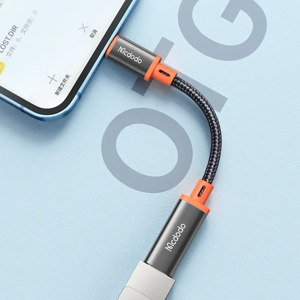 Mcdodo Portable Otg Usb Cable Type C For Iphone Audio Adapter