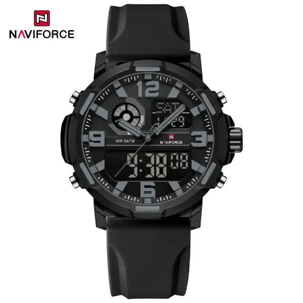 NAVIFORCE NF7130 Men's Digital Watch Black
