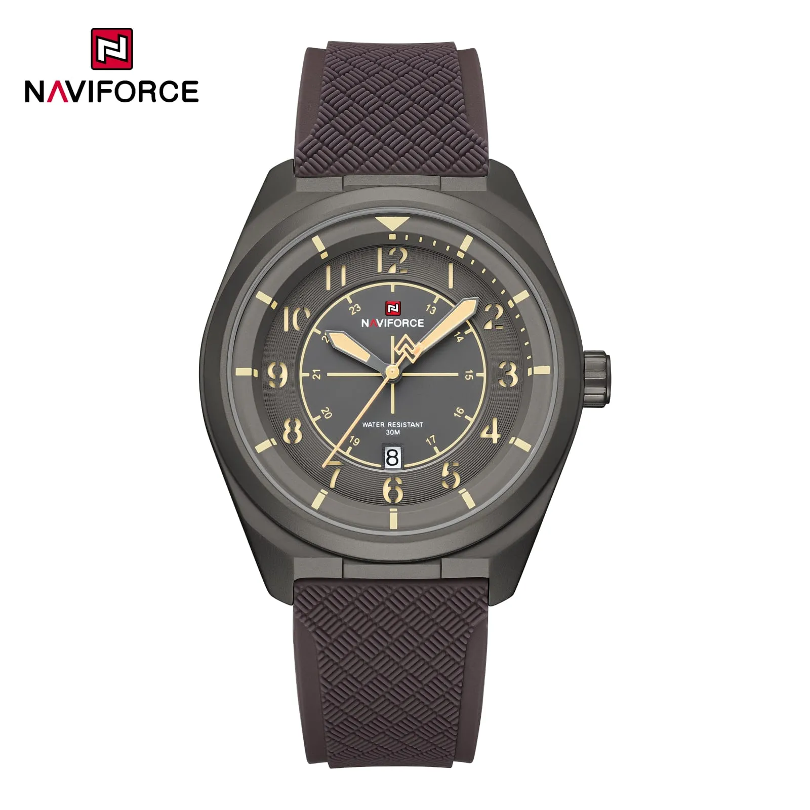 Naviforce NF 9281 Silicone Men's Watch