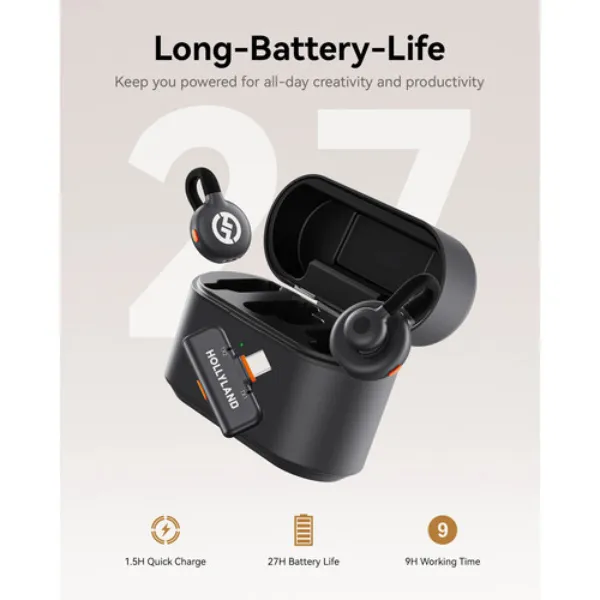 Hollyland Lark M2S Duo USB-C Wireless Mic - selected variant