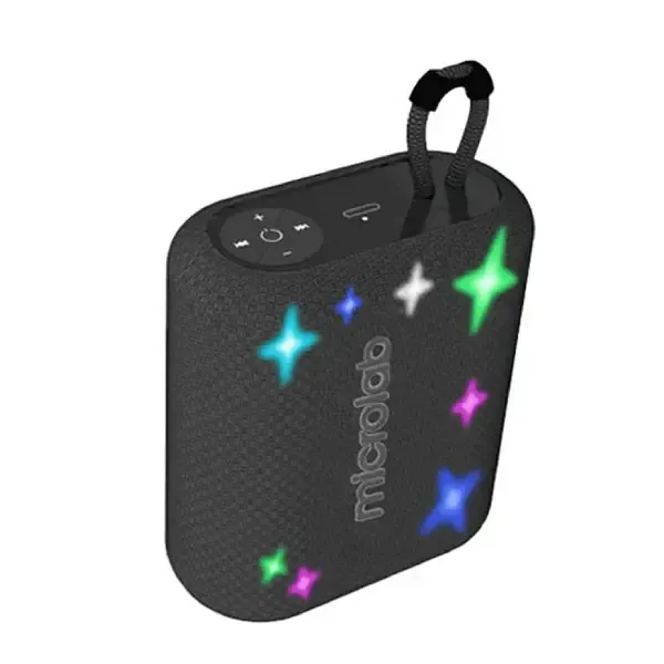 Microlab Twinkle Star 1 Mini Portable Bluetooth Speaker - Black