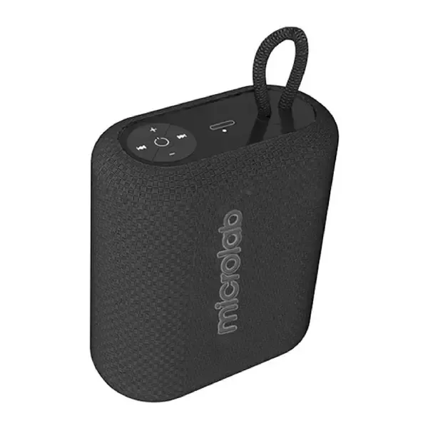 Microlab BP21 Black Mini Portable Bluetooth Speaker - Black