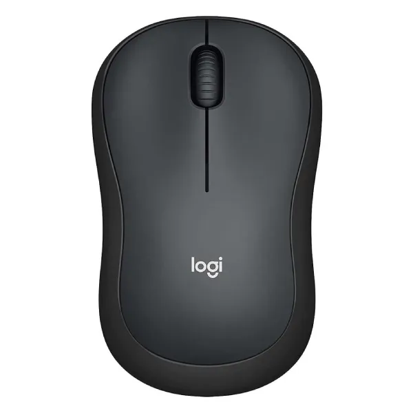 Logitech M221 Silent Charcoal/Grey Wireless Mouse - selected variant