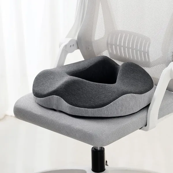 Ergonomic Non-Slip Memory Foam Seat Cushion for Office & Home Chairs - selected variant