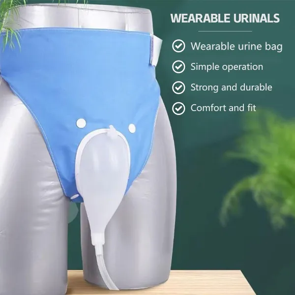 Portable Silicone Urine Bag (1000ml) - Men