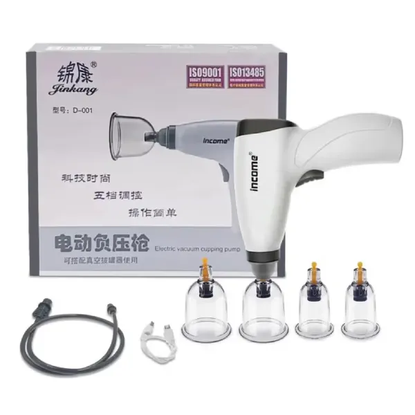 Jinkang Electric Vacuum Cupping Machine & Body Massager Set - selected variant