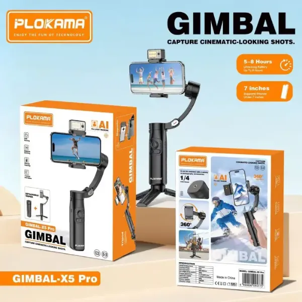 PLOKAMA Gimbal X5 Pro Tripod - selected variant