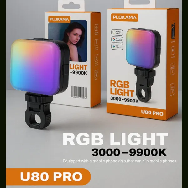 Plokama U80 Pro RGB LED Light - selected variant