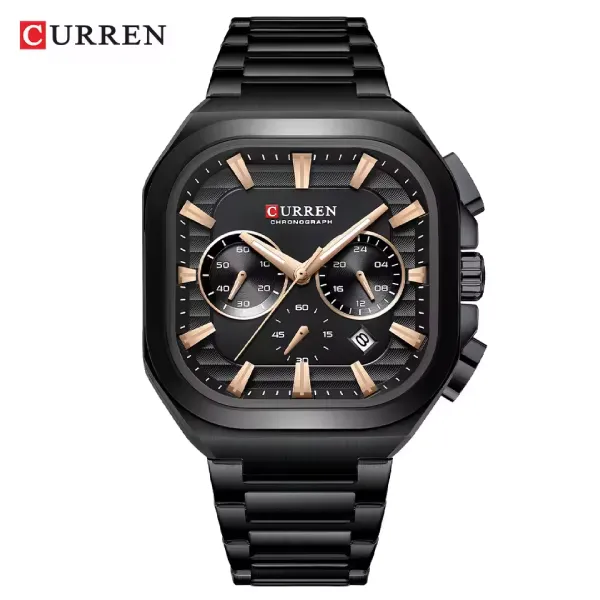 Curren 8496 Men's Watch - Black