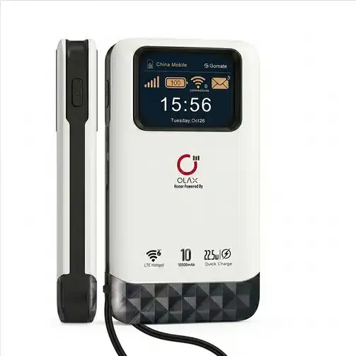OLAX M200E 10500mAh 2 In 1 Power Bank & 4G LTE Portable WiFi Router 1