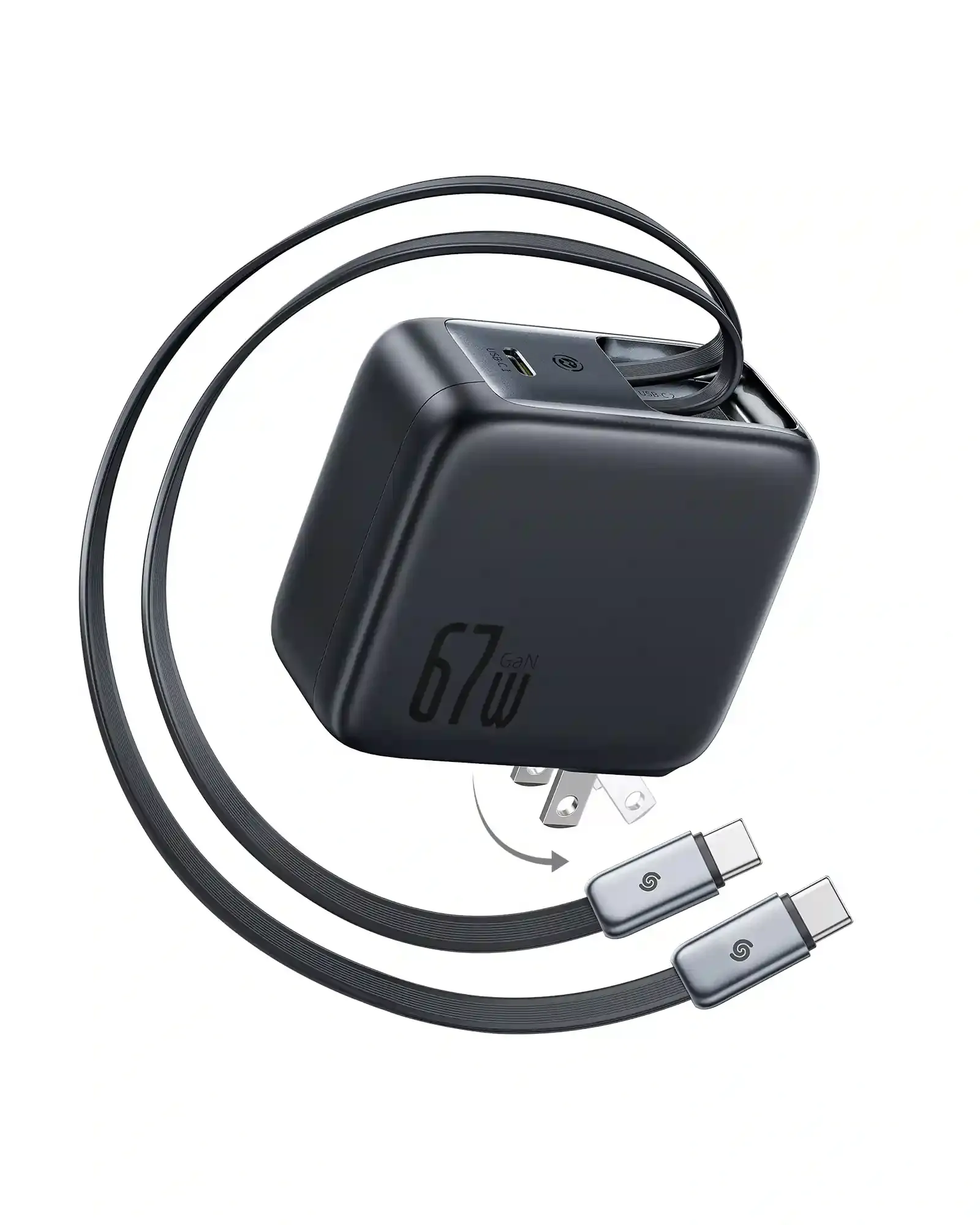 Baseus 67W Charger EnerCore CJ21 Fast Charger 3-in-1 