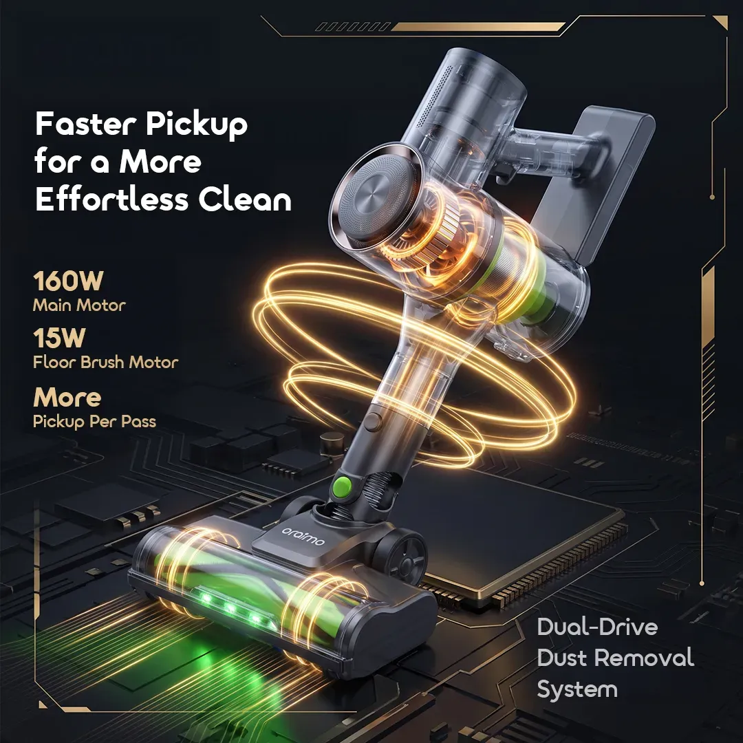 Oraimo CyberVac 2 Powerful Cordless Stick Vacuum (OSV 201A) 3