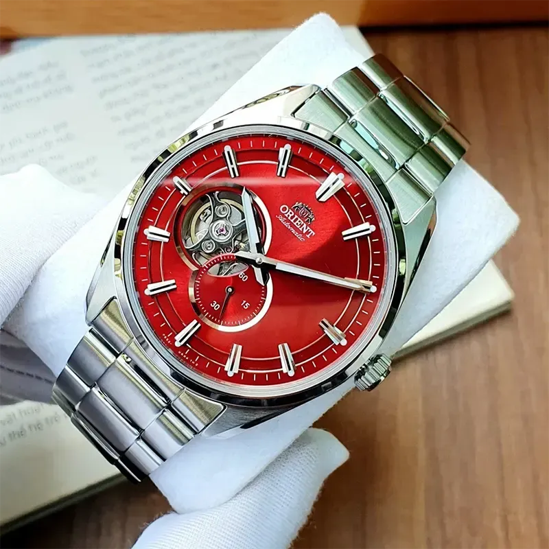 Orient RA AR0010R Stretto Semi Skeleton 1
