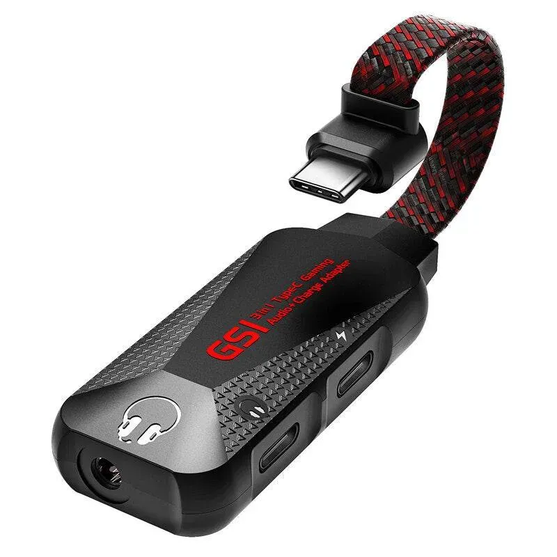 PLEXTONE GS1 Mark III 3 in 1 Gaming Adapter HD Audio + 60W Fast Charge 1