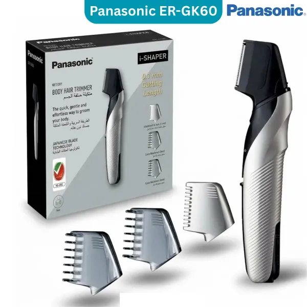 Panasonic ER-GK60 3-in-1 Body Groomer & Trimmer