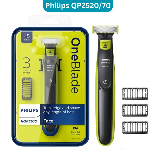 Philips QP2520/70 Norelco OneBlade Hybrid Trimmer & Shaver