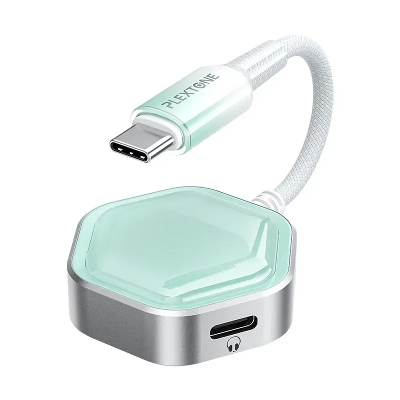 Plextone GS1 Pro 2 In 1 Type C Adapter
