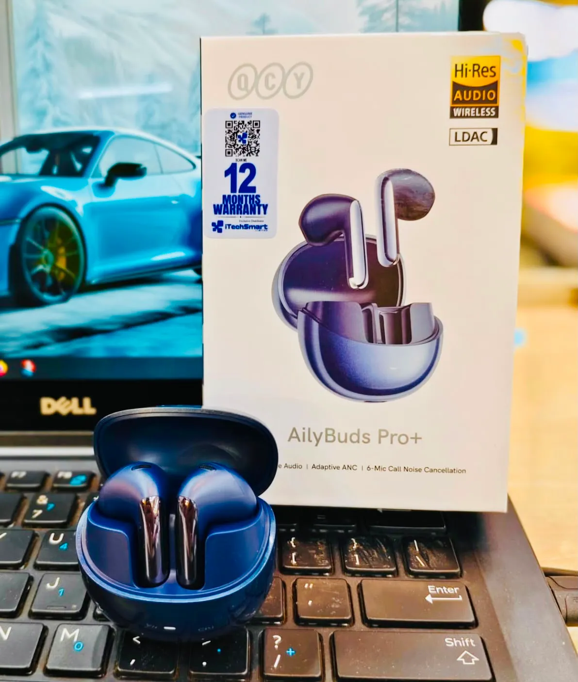 QCY AilyBuds Pro Plus LDAC Wireless Hi Res Audio Earbuds 3