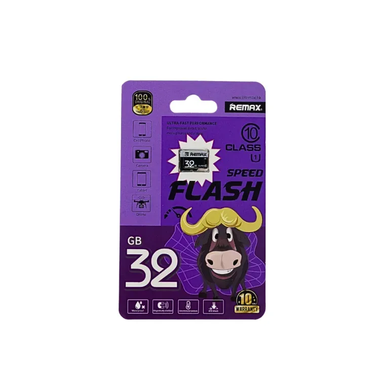 REMAX Micro SD Memory Card (32GB / 64GB / 128GB / 256GB / 512GB) - 32GB