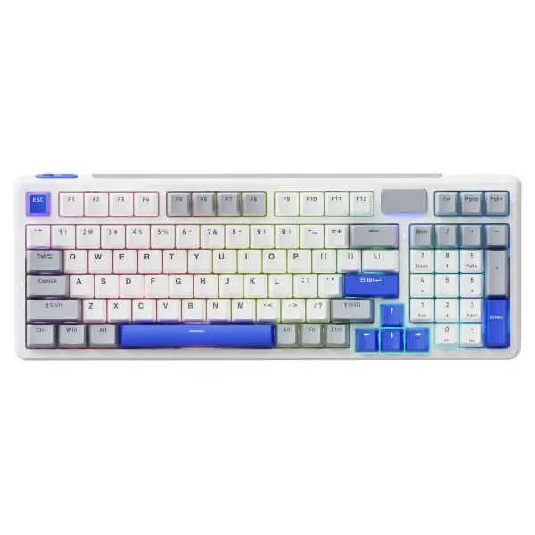 Rapoo V700DIY 98 Multi Mode Backlit Mechanical Gaming Keyboard