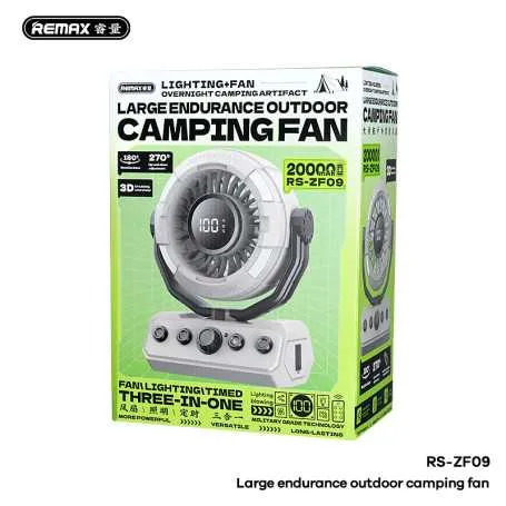 Remax RS ZF09 Camping Fan 2