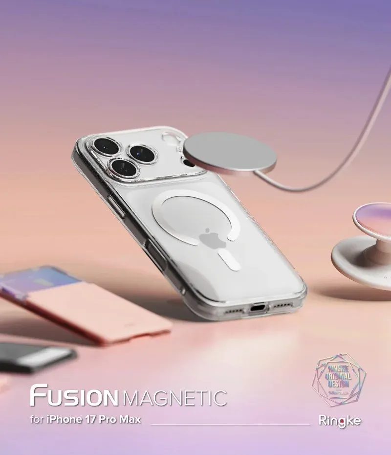 Ringke Fusion Magnetic Matte Clear Case for iPhone 17 Pro & iPhone 17 Pro Max 1
