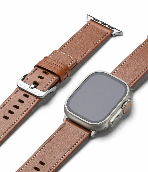 Ringke Leather One basic Strap for Apple Watch 49 46 45 42 mm 2