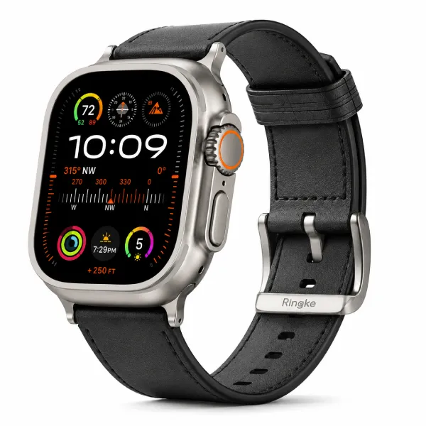 Ringke Leather One basic Strap for Apple Watch 49 46 45 42 mm - selected variant