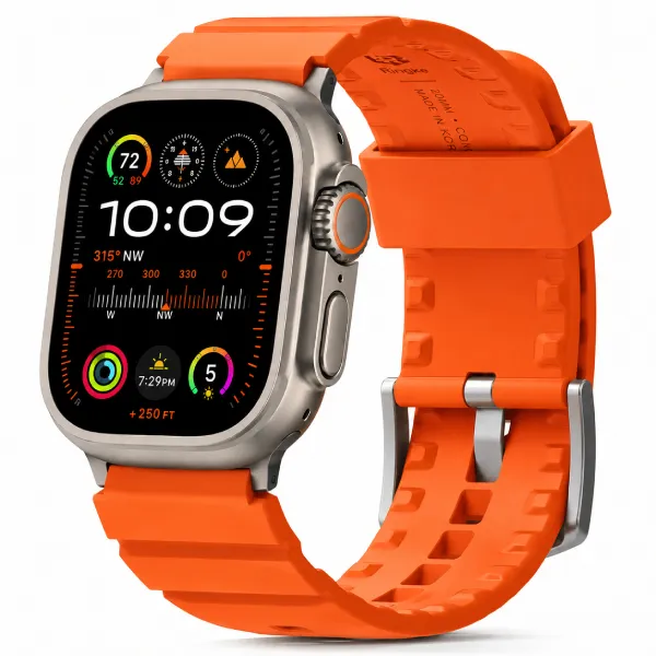 Ringke Rubber One Bold Band Strap for Apple Watch 49 46 45 42 MM 2