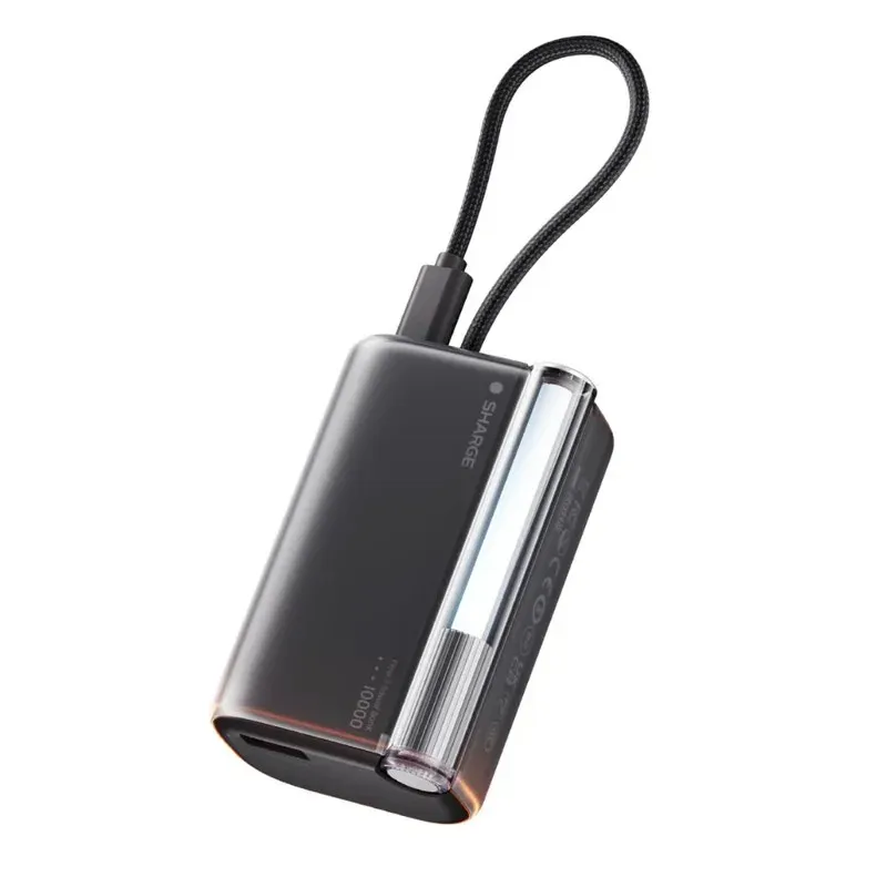 SHARGE Flow 3 45W 10000mAh Power Bank with Built In Cable 1