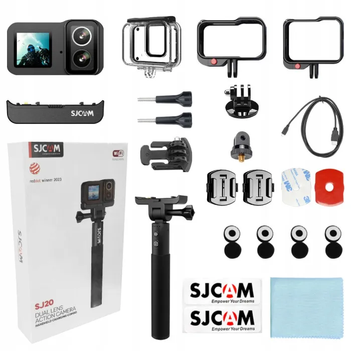 SJCAM SJ20 Dual Lens UHD 4K Action Camera Combo 2