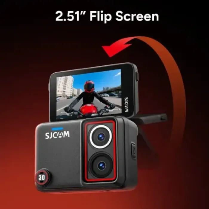 SJCAM SJ30 8K Dual Lens Action Camera Charging Combo 1