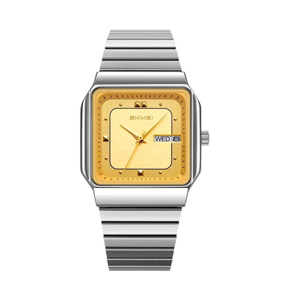 SKMEI 9414  Silver Gold