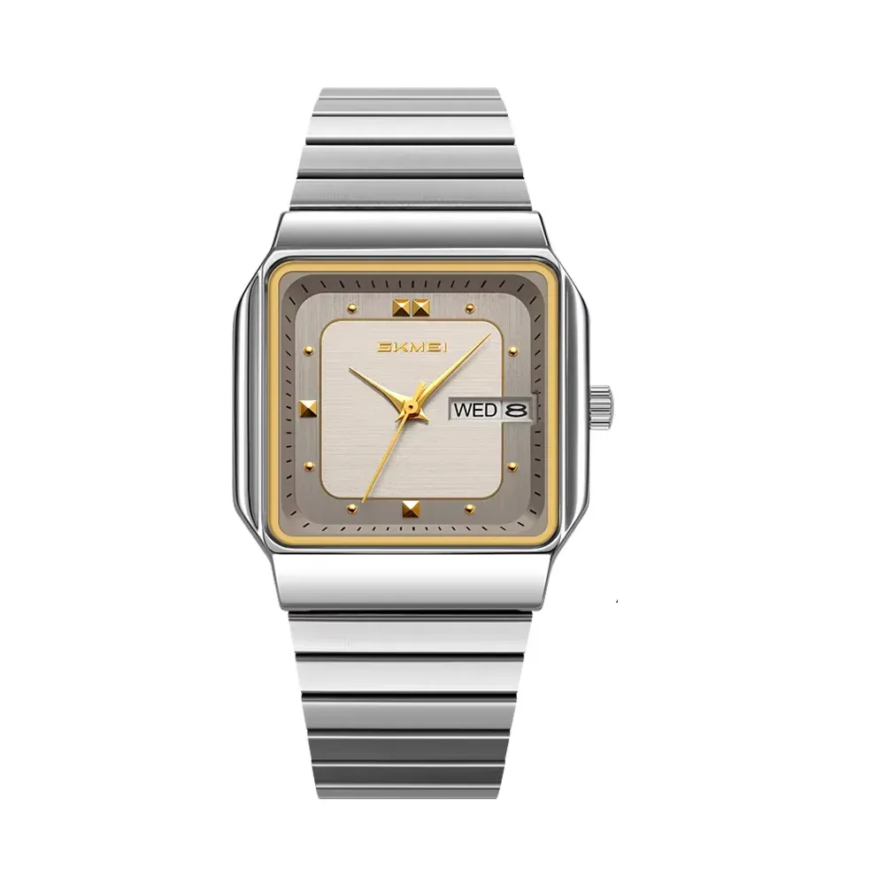 SKMEI 9414 Silver Gold Gray