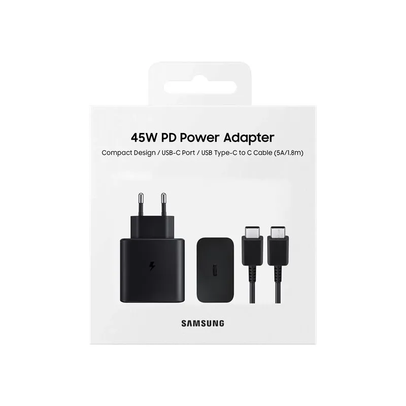 Samsung 45W 5A USB-C Power Adapter with Cable - selected variant