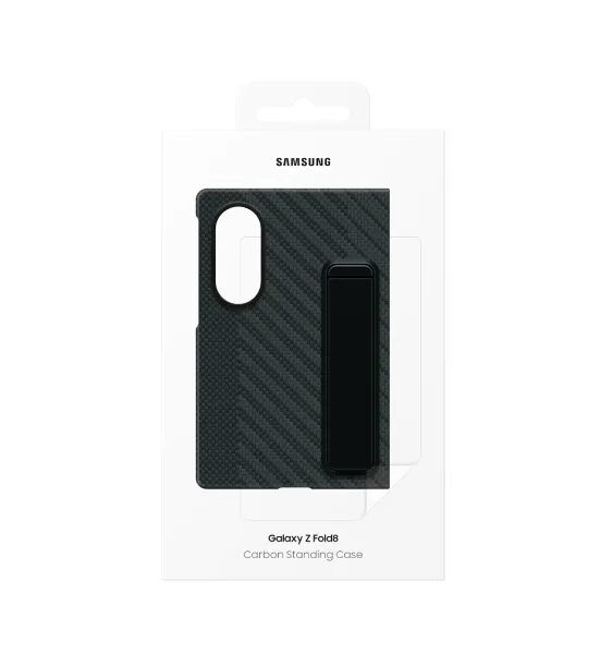 Samsung Galaxy Z Fold8 Carbon Standing Case  2
