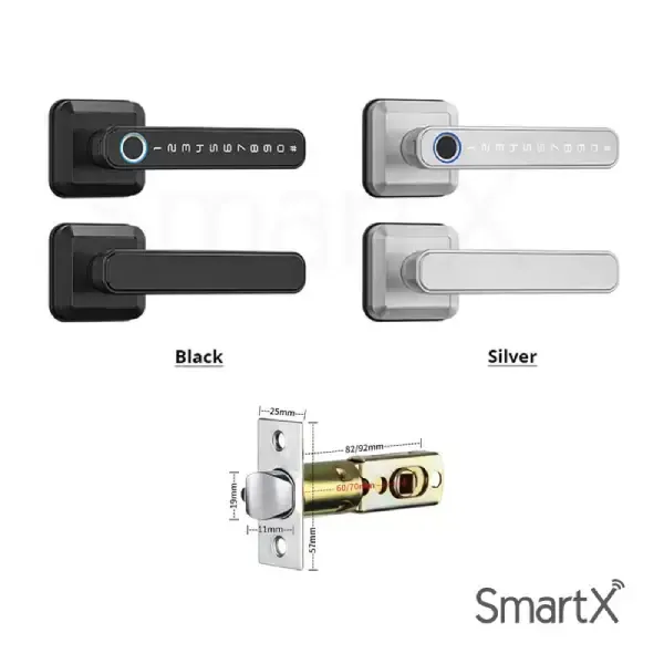 SmartX SX T30TT Fingerprint Door Lock with Remote Control (3)